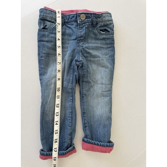 Baby Gap Size 2 Fleece Lines Jeans Pull On - Picture 16 of 16